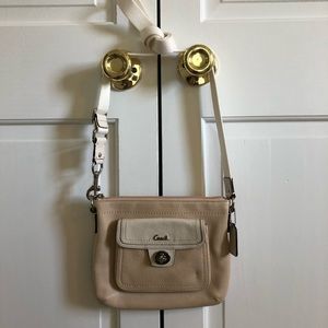 Coach crossbody leather bag